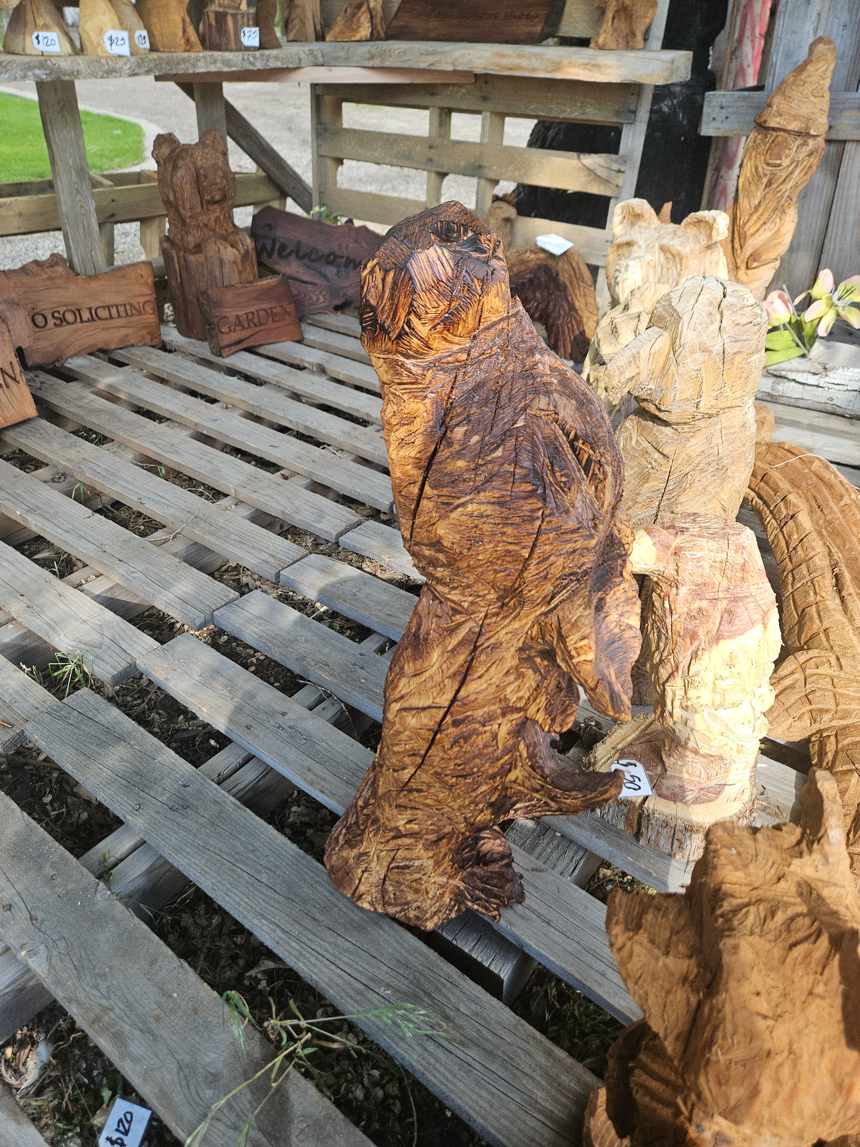 Horse Head Carving