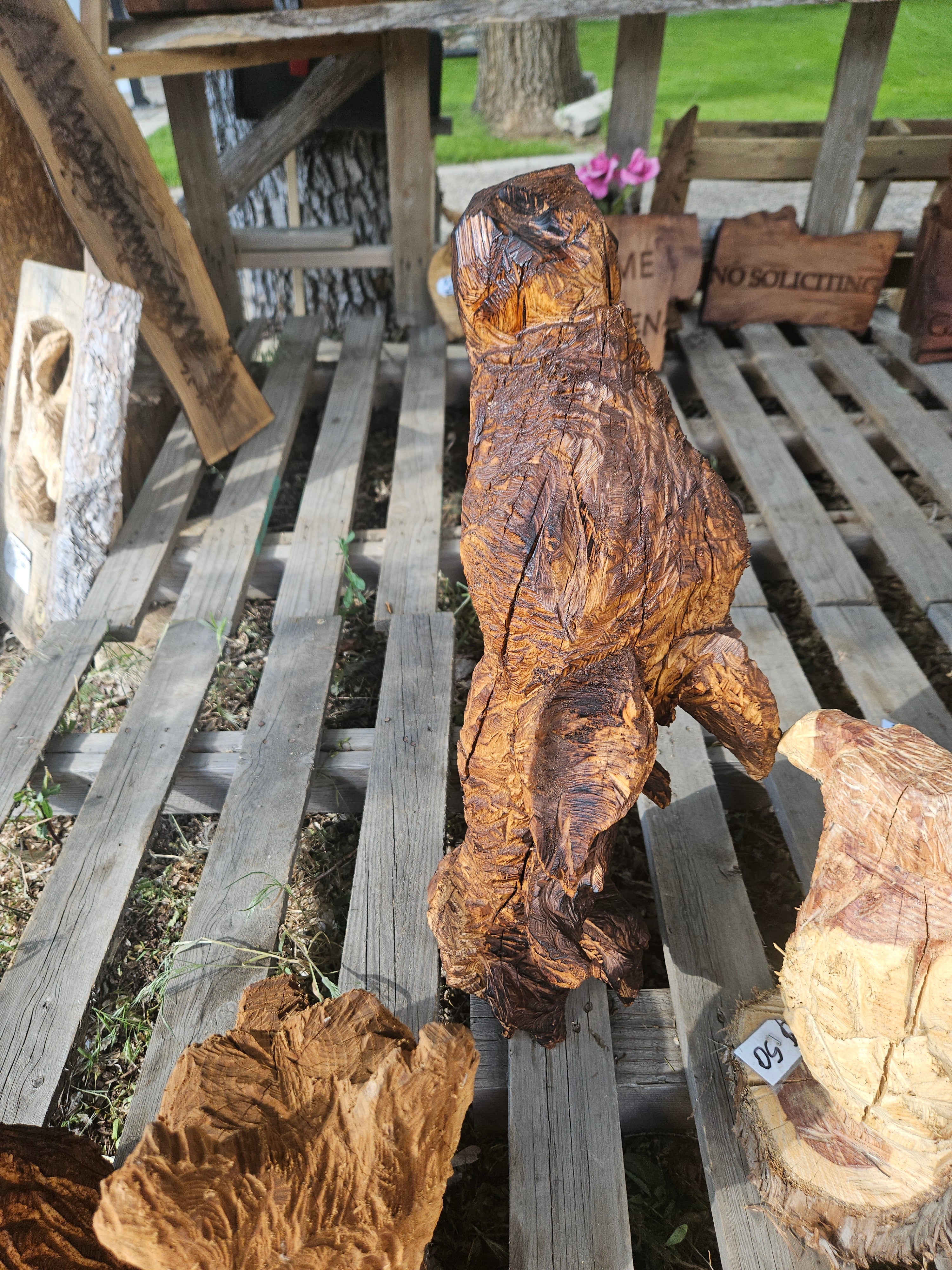 Horse Head Carving
