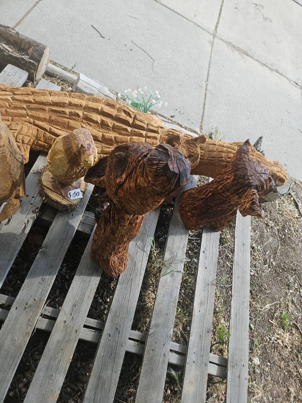 Horse Head Carving