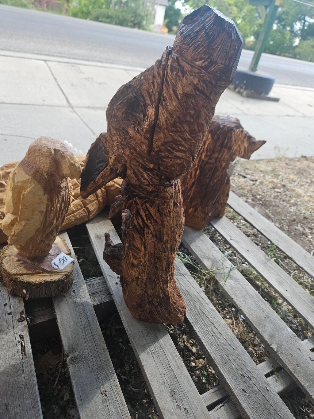Horse Head Carving