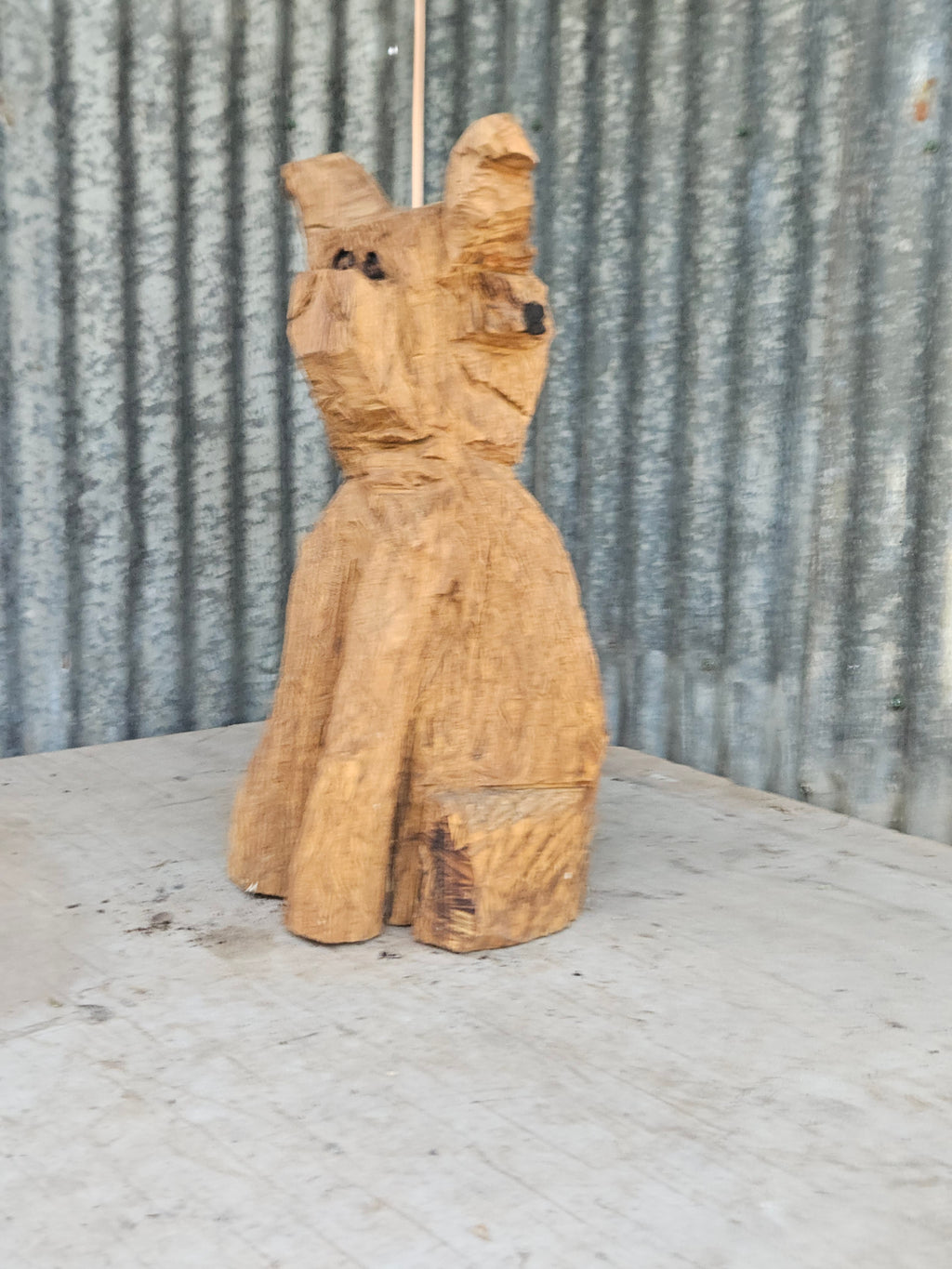 Highland Cow Carving