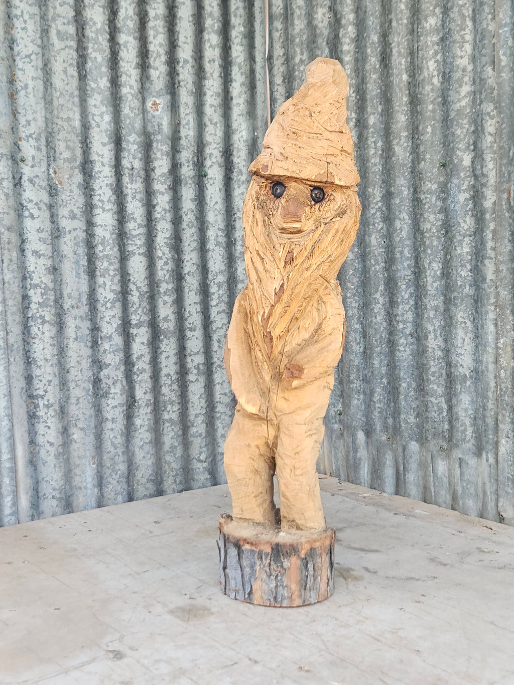 Gnome Wizard Carving