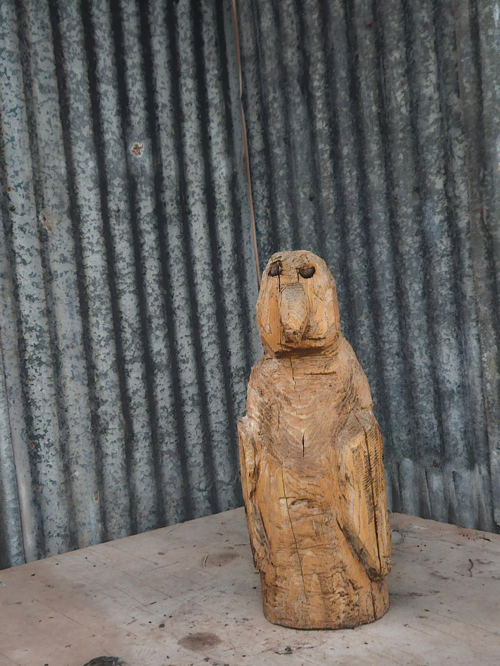 Penguin carving