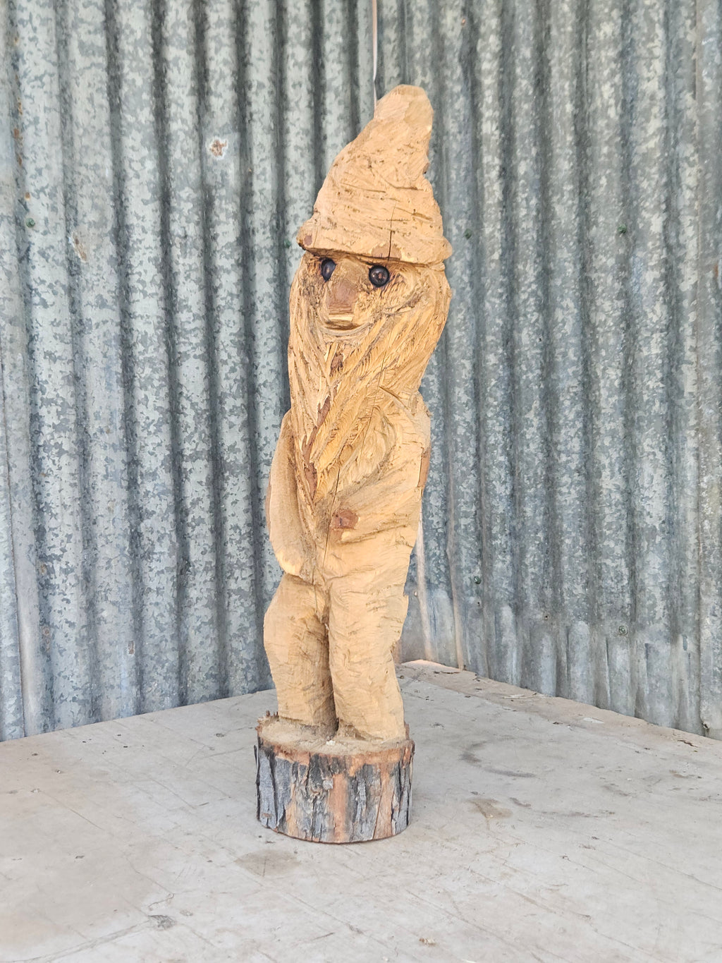 Gnome Wizard Carving