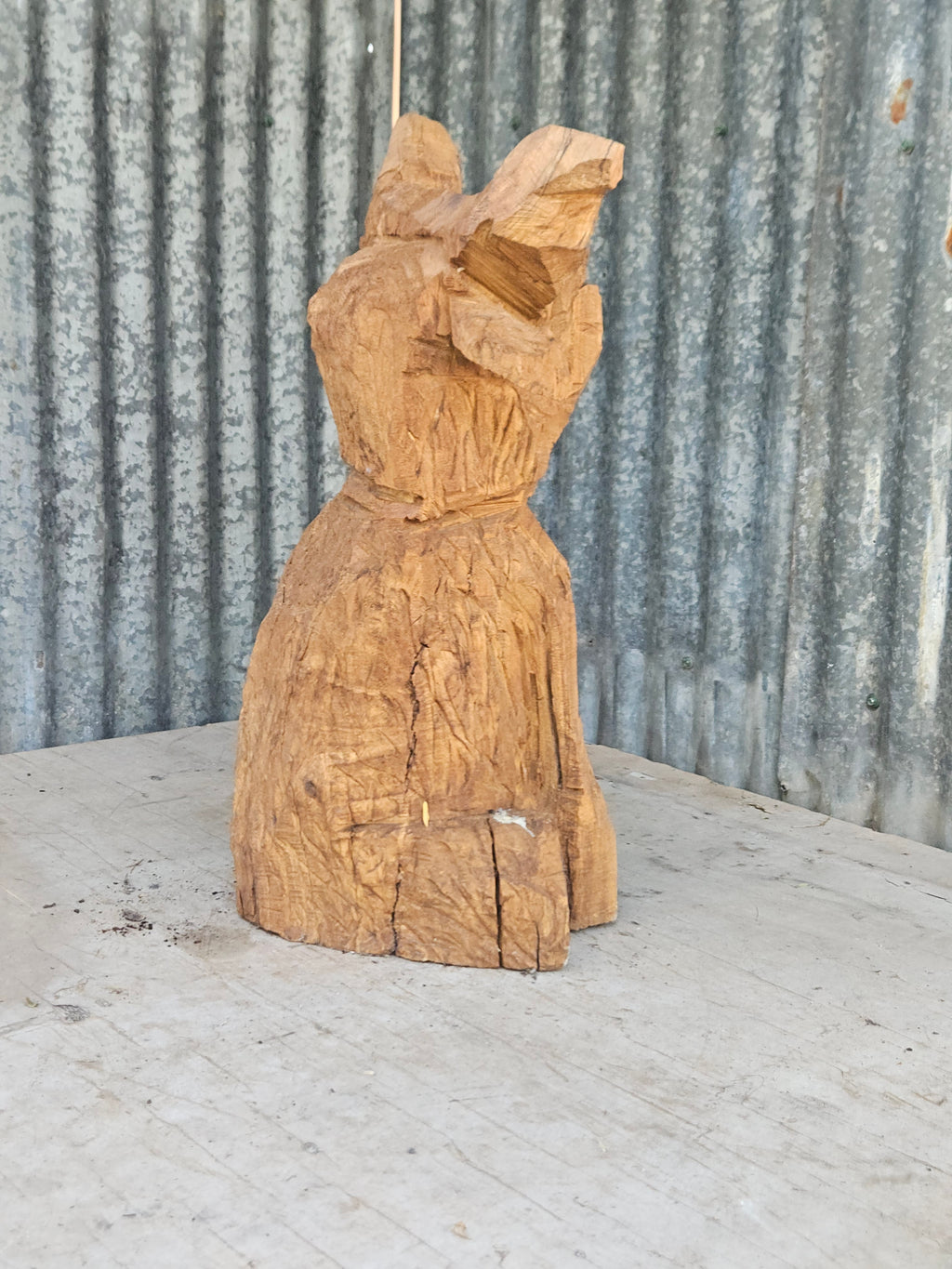 Highland Cow Carving