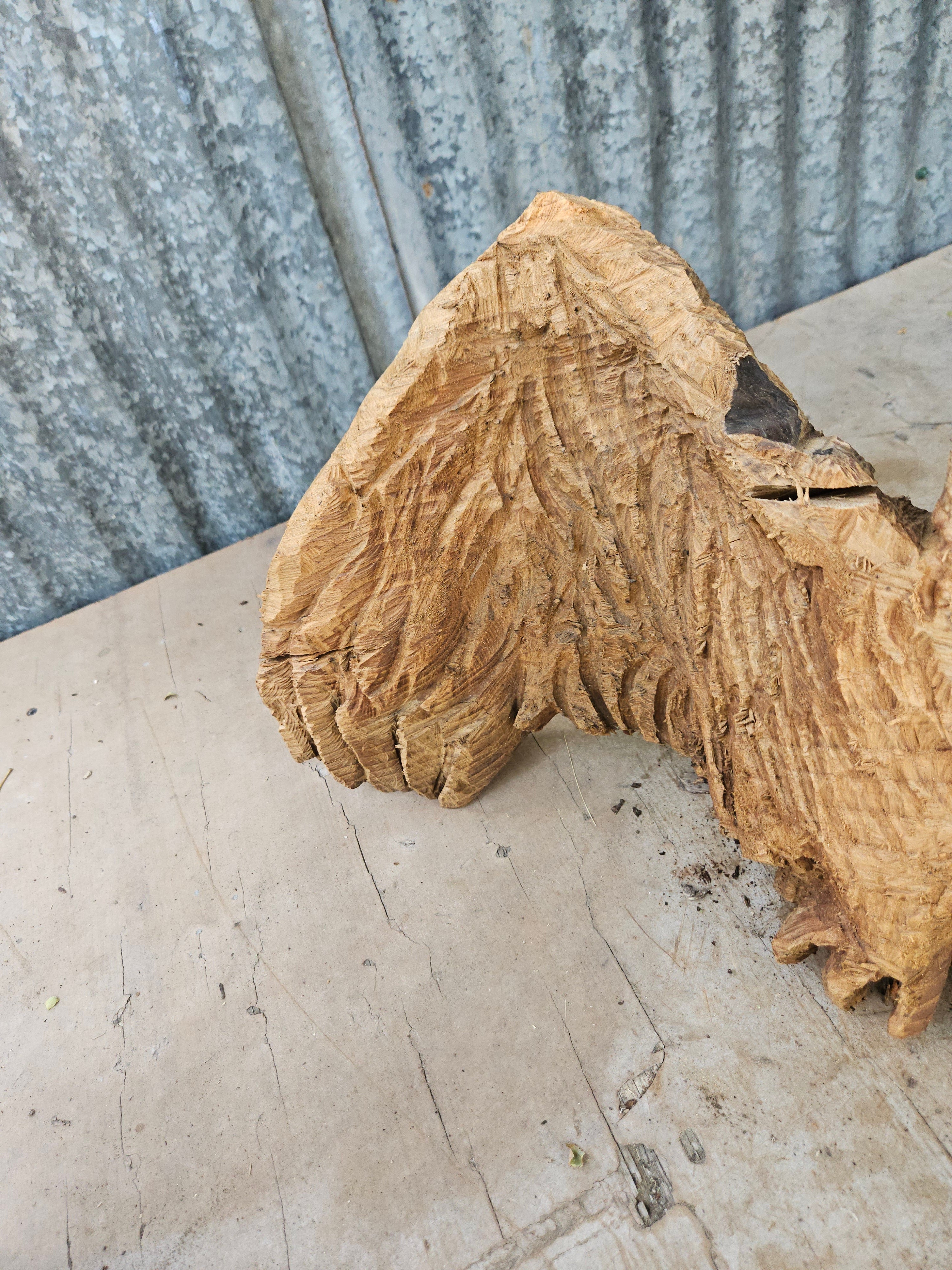 Eagle Carving