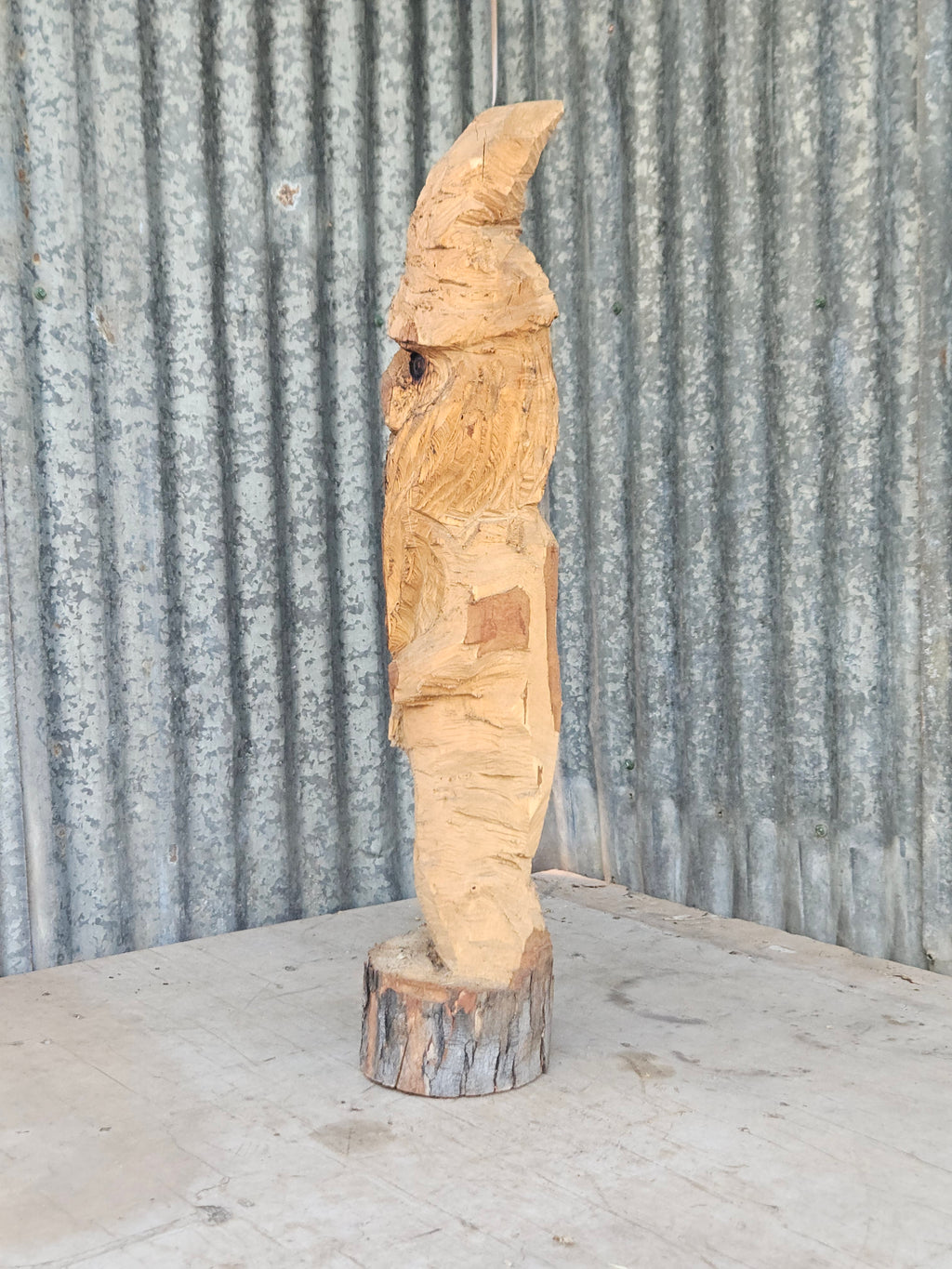 Gnome Wizard Carving