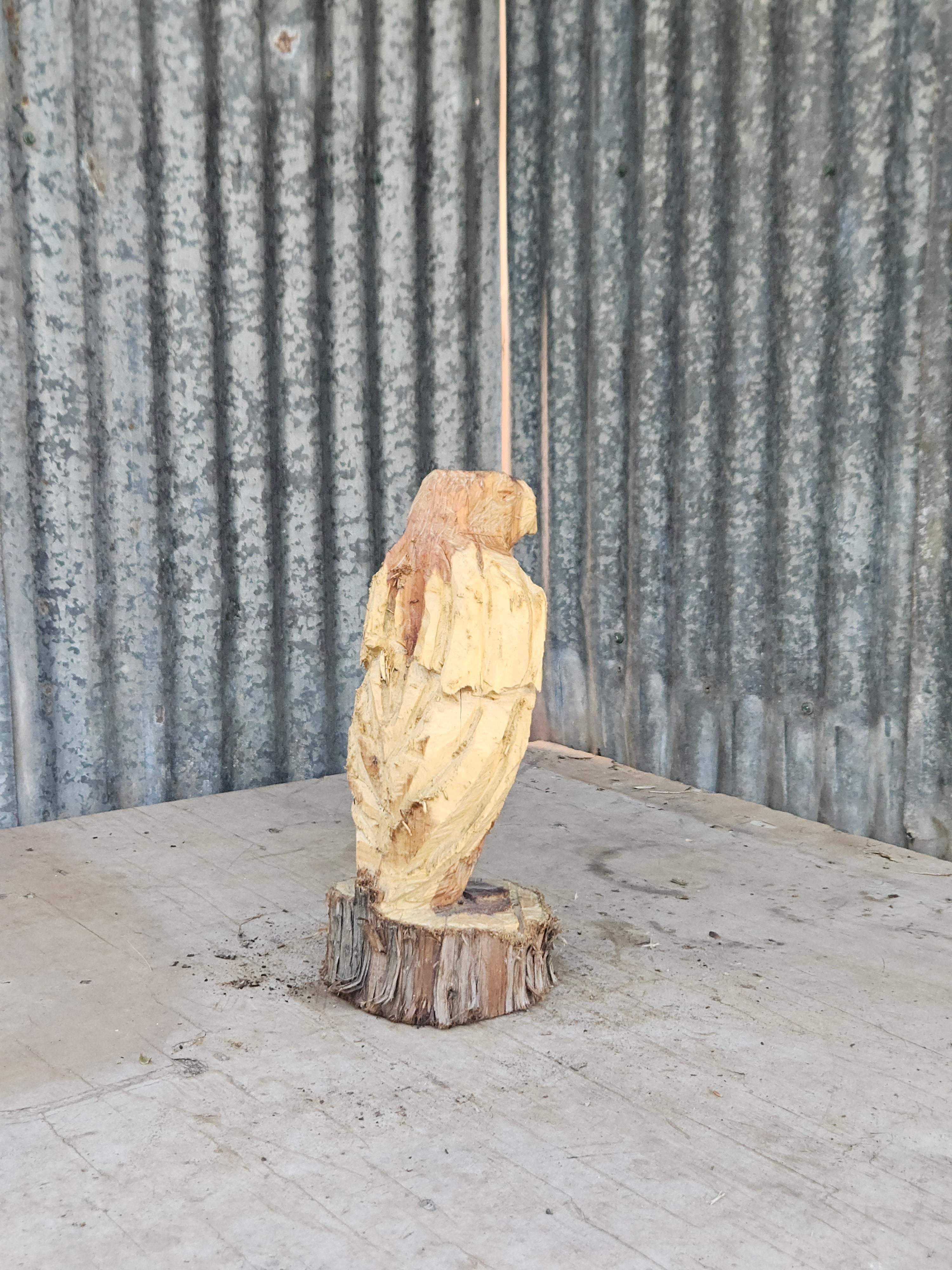 Vulture Carving