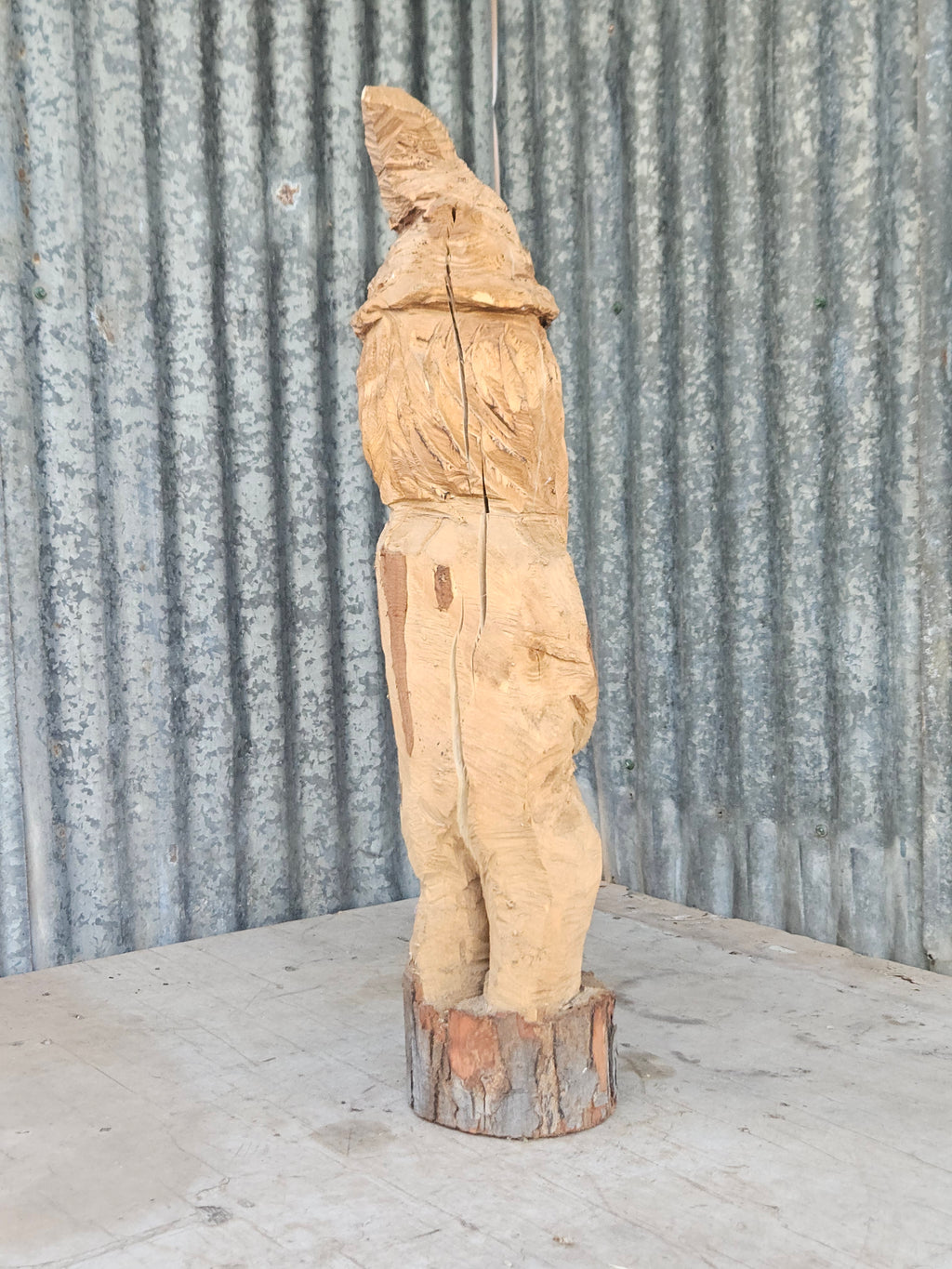 Gnome Wizard Carving