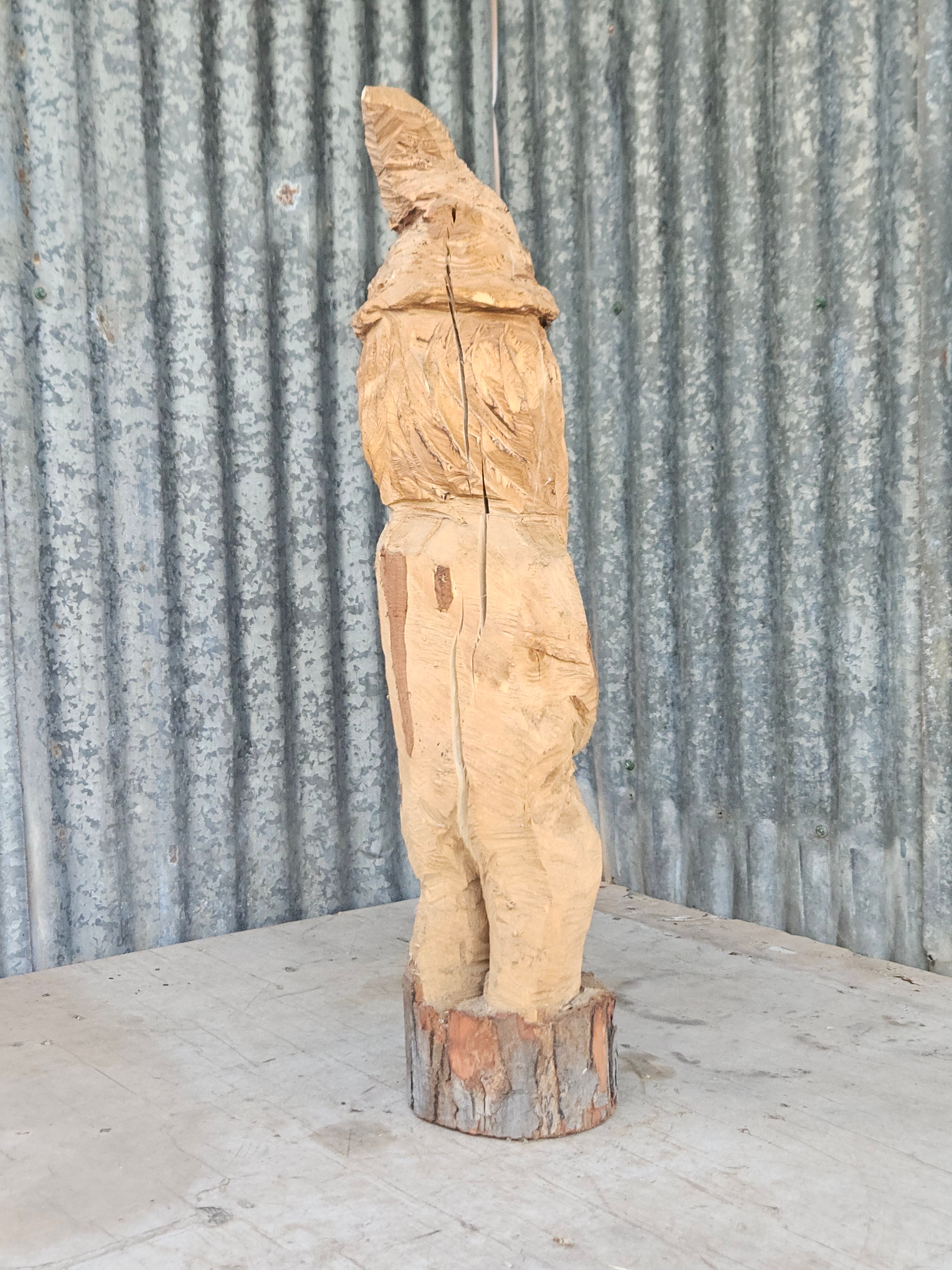Gnome Wizard Carving