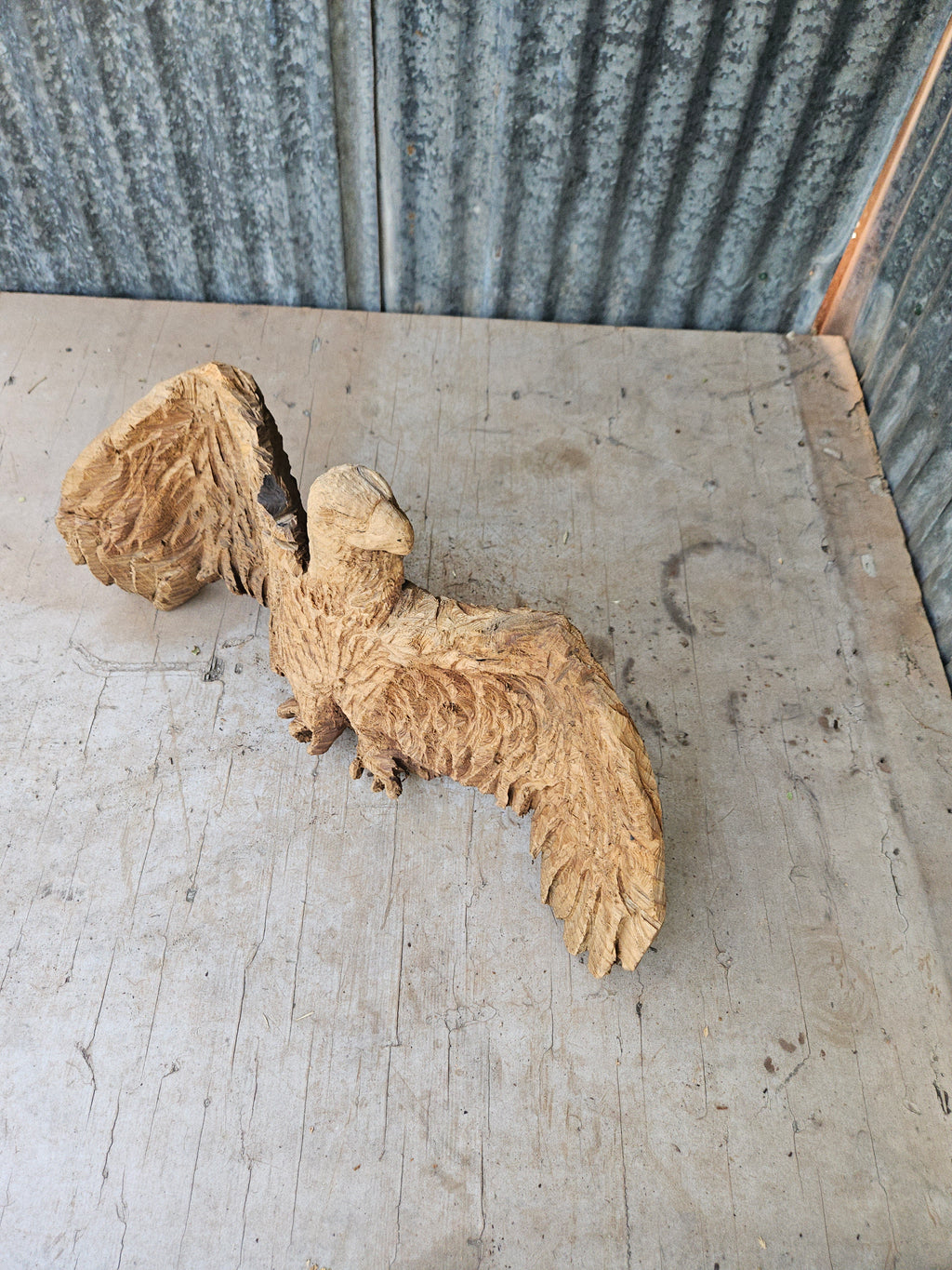 Eagle Carving