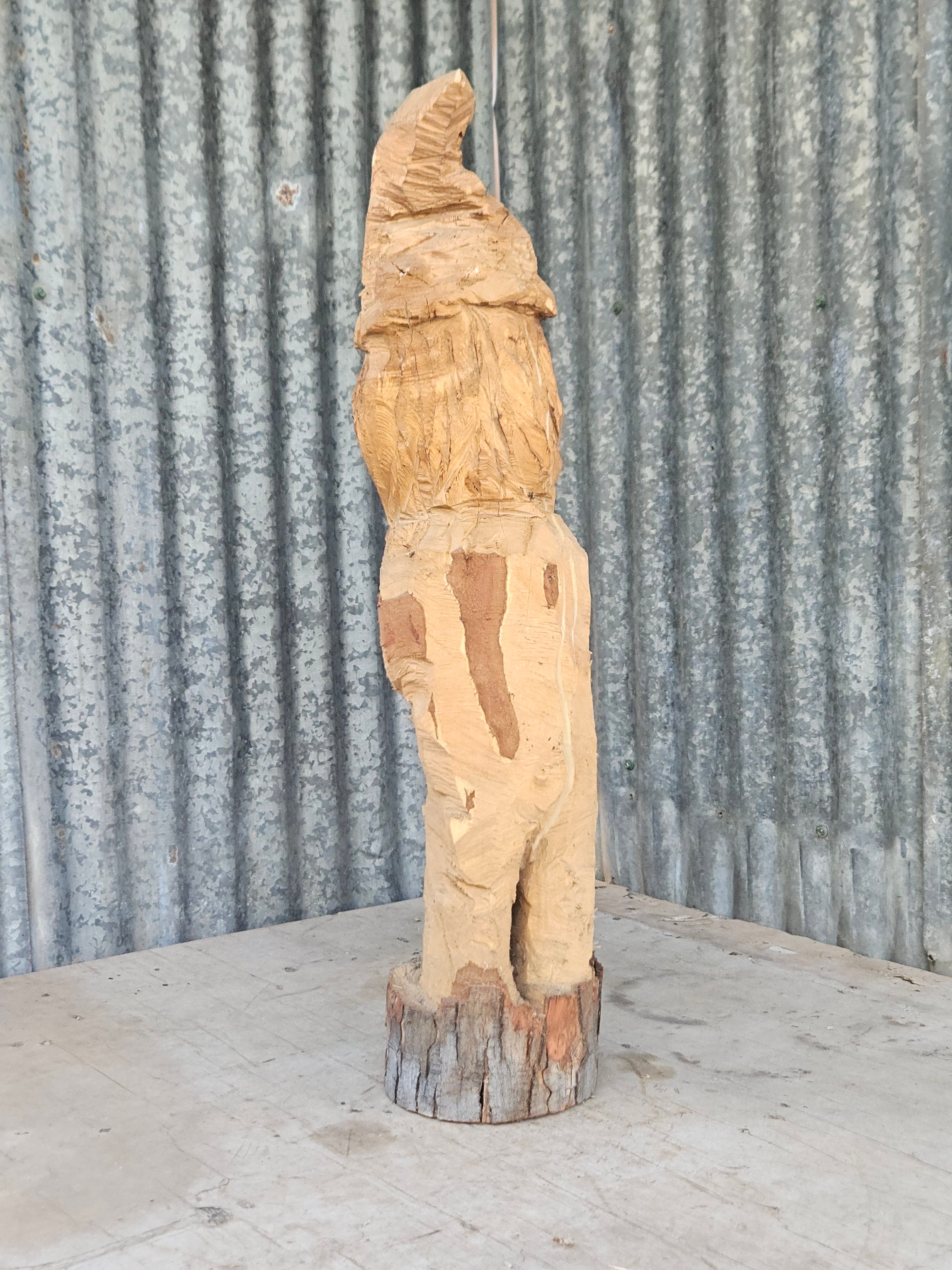 Gnome Wizard Carving