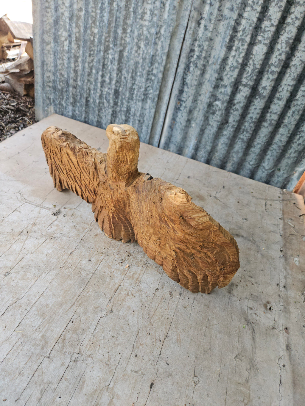 Eagle Carving