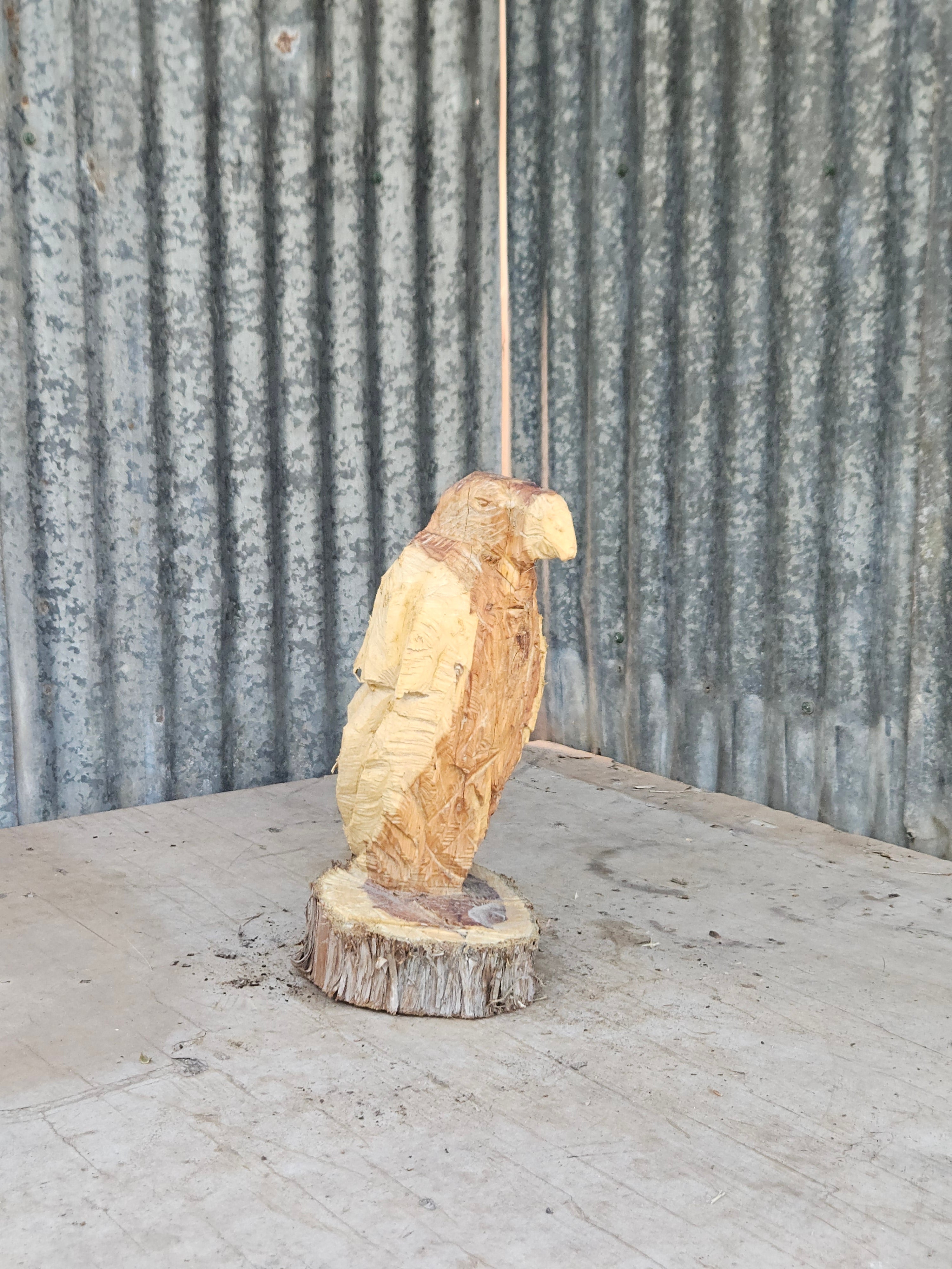 Vulture Carving