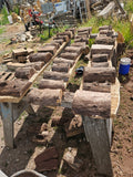 Black Walnut Half Rounds