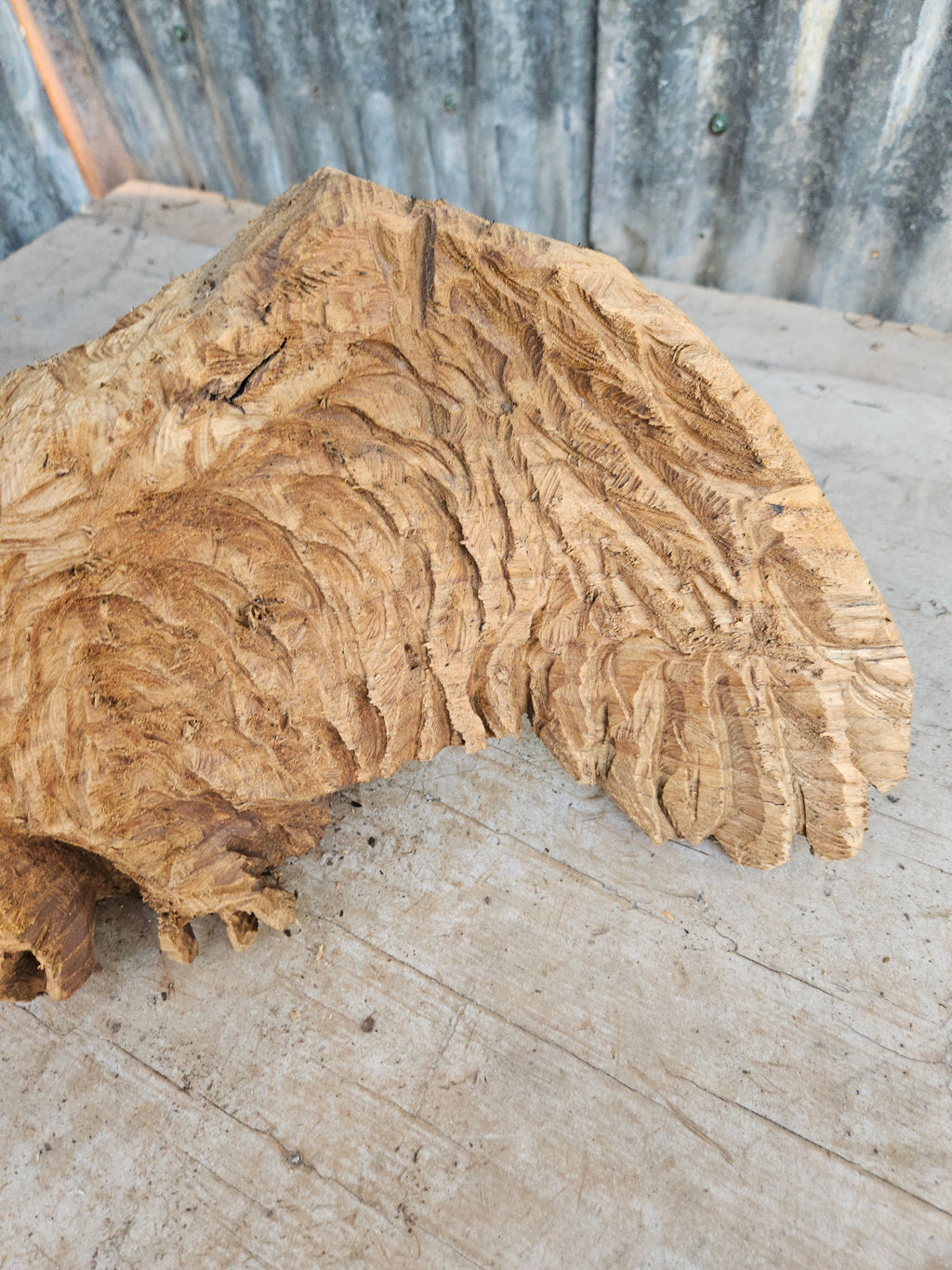 Eagle Carving