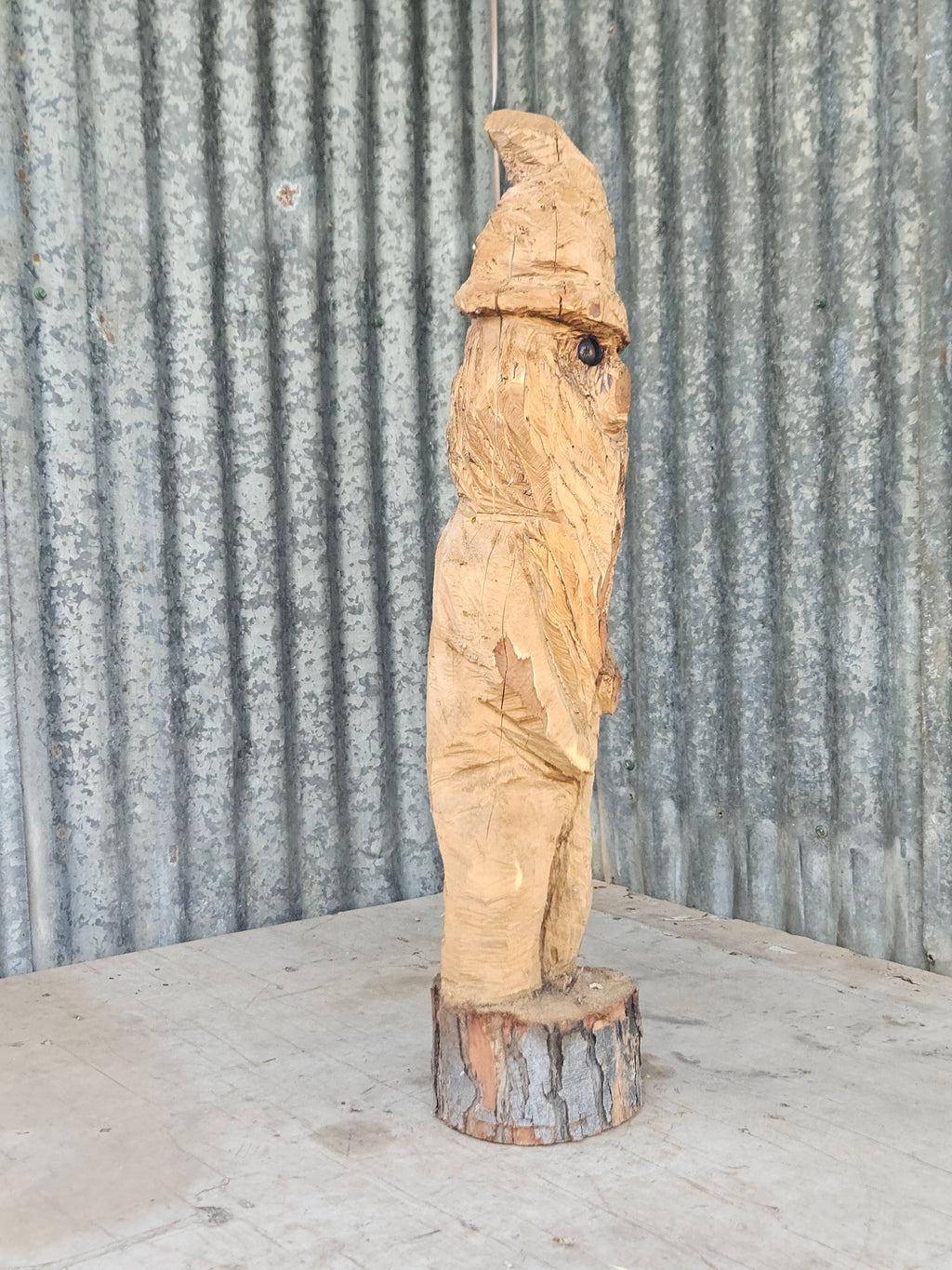 Gnome Wizard Carving